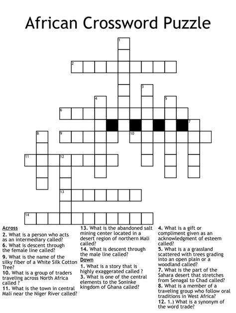 The crossword clue &39;African language group&39; published 40 times and has 1 unique answers on our system. . African language group crossword clue